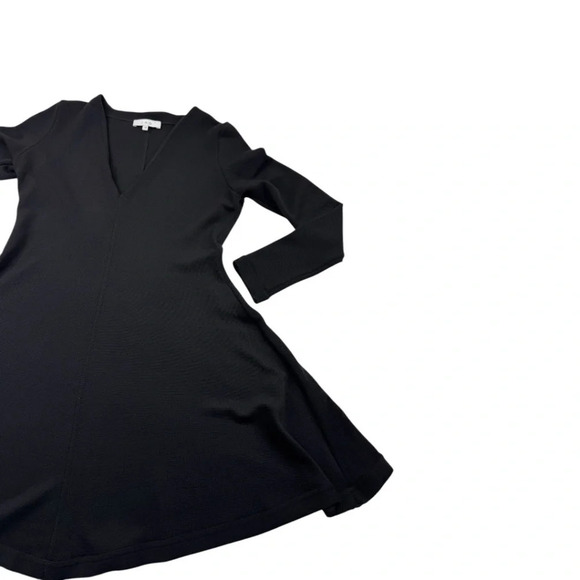 IRO Matvey Black Knit Long Sleeve Mini Wool Blend Dress - Picture 4 of 14